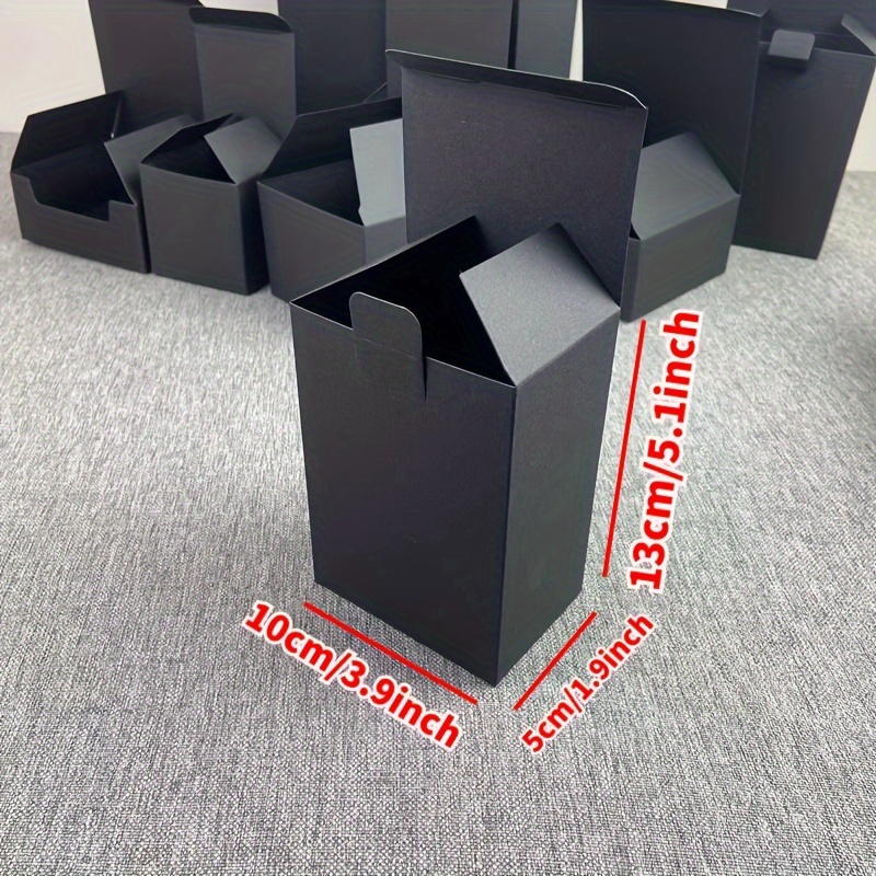 20 Matte Black Gift Boxes for Jewelry Packaging